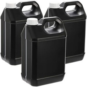 Hacaroa 3 Pack 1 Gallon Plastic Oil Jugs