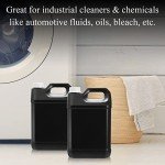 Hacaroa 3 Pack 1 Gallon Plastic Oil Jugs