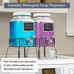 1 Gallon Glass Beverage Dispenser with Airtight Cap