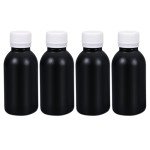 Wide Mouth PE Plastic Reagent Bottle - 3.4oz