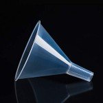 4 Pack Clear Plastic Filter Funnels - 5.9" Diameter