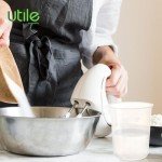 10-Piece 100ml Plastic Beaker Set with Spout