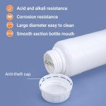 PE Plastic Food Grade Wide Mouth Lab Bottle 17oz