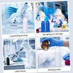 PE Plastic Food Grade Wide Mouth Lab Bottle 17oz