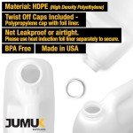 Heavy Duty 1 Gallon HDPE Plastic Jug