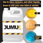 Heavy Duty 1 Gallon HDPE Plastic Jug