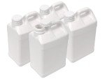 4-Pack of 2.5 Gallon F-Style Plastic Jugs