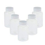 5-Pack Sterile Wide Mouth Graduated Reagent Bottles