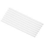 Borosilicate Glass Stir Rods - 8 Pcs Set