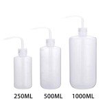 Plastic Safety Wash Bottles Set - 250ml, 500ml, 1000ml