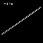 Borosilicate Glass Stir Rods - 8 Pcs Set