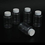 5-Pack Sterile Wide Mouth Graduated Reagent Bottles