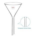StonyLab 2-Pack Heavy Wall Borosilicate Funnels