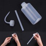 Plastic Safety Wash Bottles Set - 250ml, 500ml, 1000ml