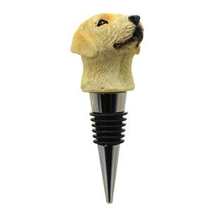 Labrador Retriever Wine Bottle Stopper Decor