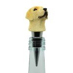 Labrador Retriever Wine Bottle Stopper Decor