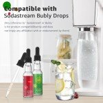 Glass Dropper Pipettes for SodaStream Drops - 3 Pack