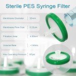 Syringe Filters, 10 Pack, 0.22um, Sterile