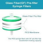 Syringe Filters, 10 Pack, 0.22um, Sterile