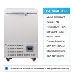 -86°C Ultra-Low Temperature Lab Freezer 58L