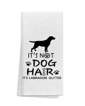 Labrador Glitter Absorbent Kitchen Towels - Funny Design