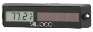 Miljoco Solar Powered Digital Thermometer -50 to 70°C