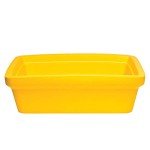 Large Yellow 9L Leak-Proof Ice Pan