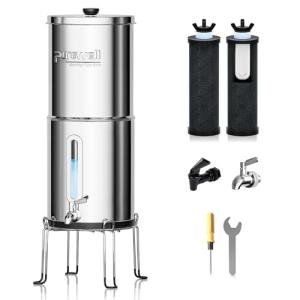 Purewell 2.25G 3-Stage Gravity Water Filter System