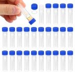 PATIKIL 0.5ml Self Standing Cryogenic Vials - 25 Pack
