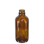 24-Pack of 4 oz. Amber Boston Bottles with Droppers