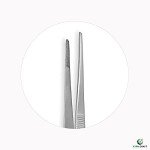 XTRM CRAFT 8-Inch Stainless Steel Dressing Forceps
