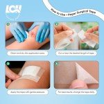 Soft Medical Tape Rolls with Dispenser - Hypoallergenic