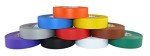 10-Pack Rainbow Electrical Tape - Waterproof & Safe