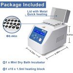ONiLAB Mini Dry Bath Incubator with LCD Display