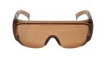 Calabria 1003 Fit Over Safety Glasses - Copper Brown