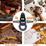 Nylon Flat Washers Assortment Kit - 600 Pieces