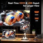 Elikliv EDM9 10.1" 1500X Digital Microscope