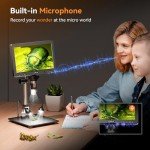 Elikliv EDM9 10.1" 1500X Digital Microscope