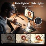 Elikliv EDM9 10.1" 1500X Digital Microscope