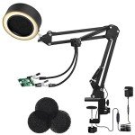 3-in-1 Solder Fume Extractor with Light & Hands