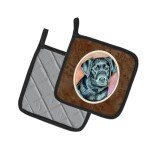 Black Labrador Heat Resistant Pot Holder Set
