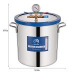 5 Gallon Stainless Steel Vacuum Chamber for Degassing