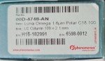 Luna Omega Polar C18 Chromatograph Column 1.6μm