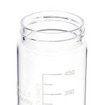 500 mL Wide Mouth Borosilicate Lab Glass Bottles