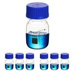 Maccx 100ml Glass Round Media Storage Bottles