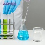 6pcs Narrow Mouth Glass Erlenmeyer Flasks - 100ml