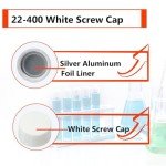 20 mL Borosilicate Glass Scintillation Vials, 100 Pack