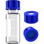 2mL Autosampler Vials with Screw Cap - 100 Pack