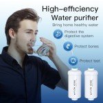 FACHIOO Gravity-Fed Stainless Steel Water Filter