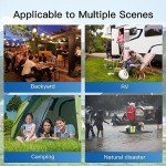 FACHIOO Gravity-Fed Stainless Steel Water Filter